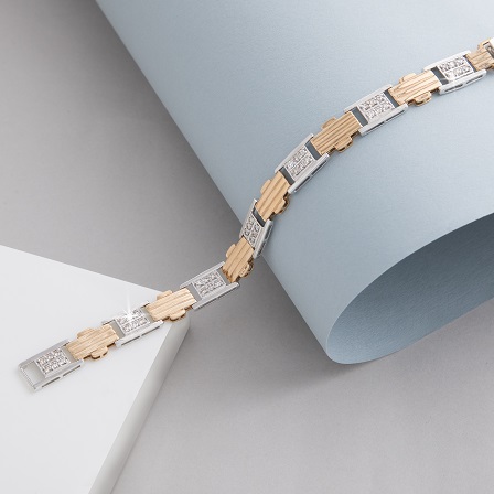 Certified diamond bracelet