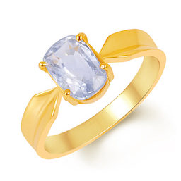 Blue sapphire neelam ring