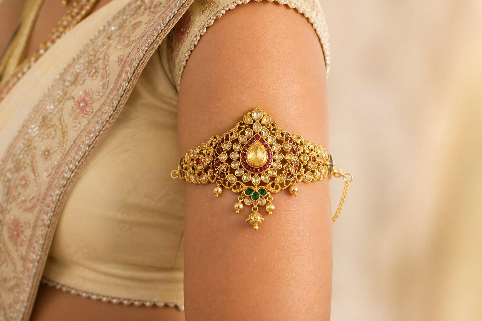 Gold baju band, bajuband armlet