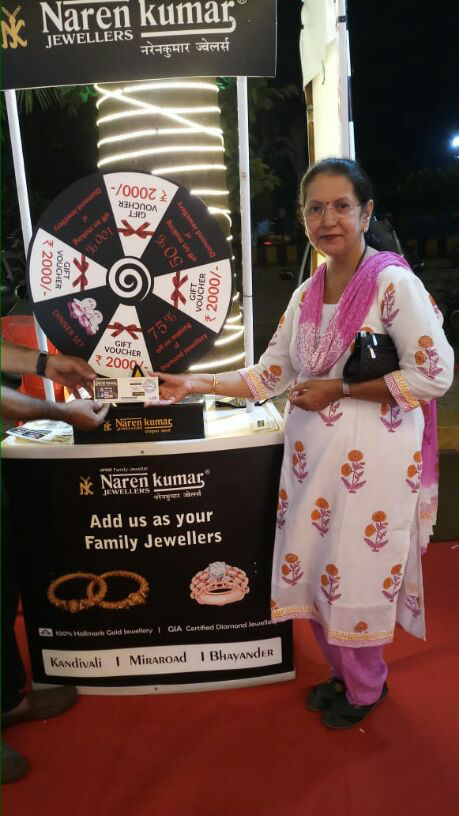 Narenkumar Jewellers anniversary gathering with families and staff